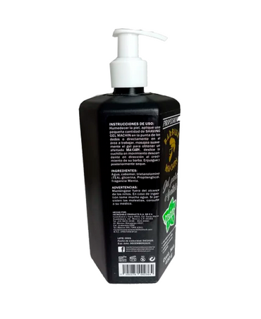 BARBIUX SHAVING GEL MACHIN MENTA 1 KG.