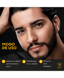 BARBIUX BLACK DUCK POMADA CUBRE CANAS NEGRO 120 GRS.