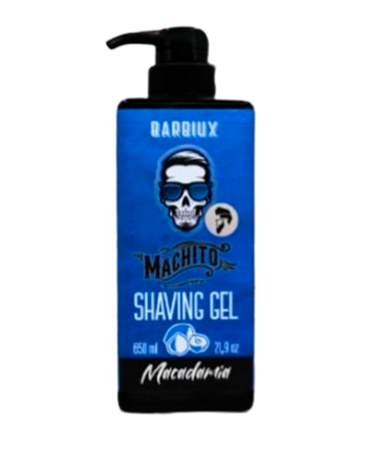 BARBIUX MACHITO SHAVING GEL MACADAMIA 650 ML.