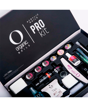 ORGANIC PROKIT/ KIT DE ACRÍLICO PROFESIONAL 27 PIEZAS
