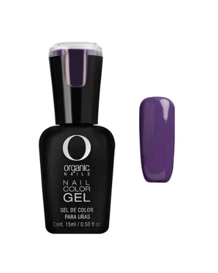 ORGANIC COLOR GEL 017 MIDNIGHT GOTHIC 7.5 ML.