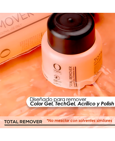 ORGANIC NAILS TOTAL REMOVER 60 ML/ 2 OZ - El Palacio De La Belleza
