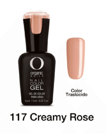 ORGANIC COLOR GEL 117 CREAMY ROSE 7.5 ML.