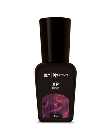 ORGANIC COLOR GEL 136 XPECTRUM PINK 7.5 ML.