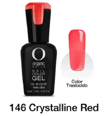 ORGANIC COLOR GEL 146 CRYSTALLINE RED 7.5 ML