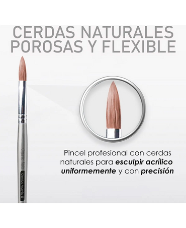 ORGANIC PINCEL GENIUS ACRYLIC 8 W