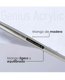 ORGANIC PINCEL GENIUS ACRYLIC 8 W