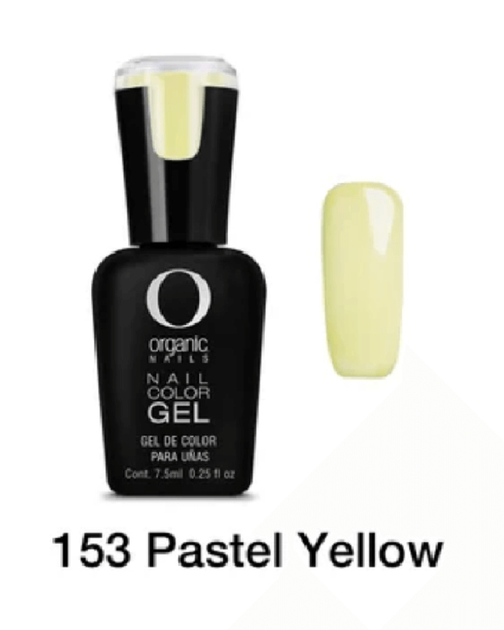 ORGANIC COLOR GEL 153 PASTEL YELLOW 7.5 ML.