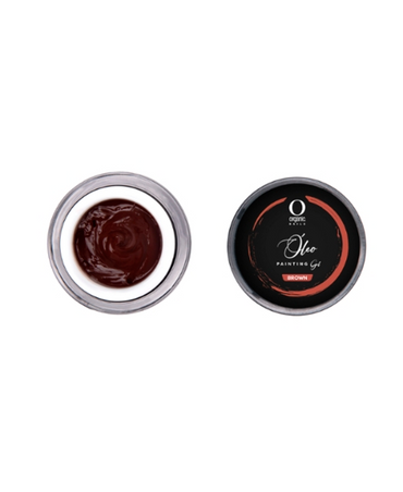 ORGANIC OLEO PAINTING GEL 5 GRS. BROWN