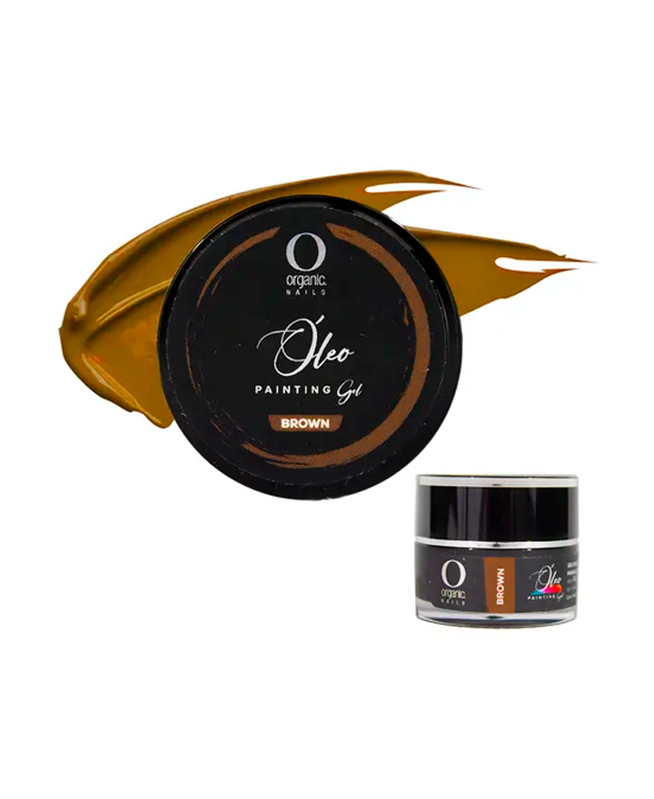 ORGANIC OLEO PAINTING GEL 5 GRS. BROWN