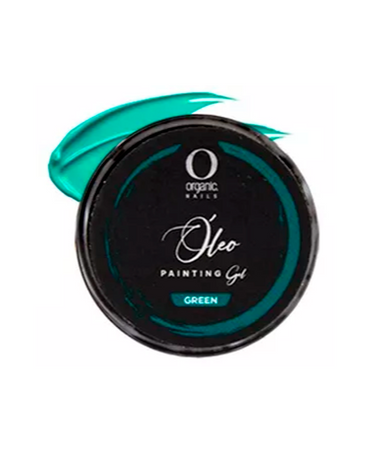 ORGANIC OLEO PAINTING GEL 5 GRS. GREEN