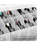 ORGANIC COLORGANIC CASE/ESTUCHE CON 48 TONOS DE GEL 7.5 ML.