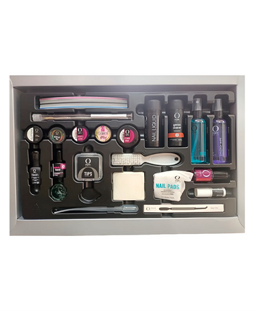 ORGANIC ACRYLIC NAIL SYSTEM KIT PROFESIONAL 25 PIEZAS