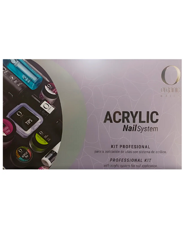 ORGANIC ACRYLIC NAIL SYSTEM KIT PROFESIONAL 25 PIEZAS