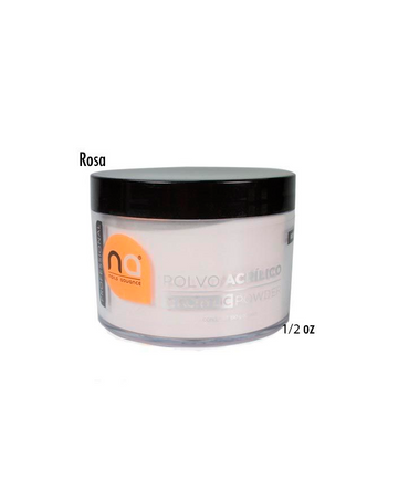 N-A NAILS ACRYLIC POWDER ROSA 1/2 OZ.