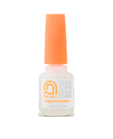 NA PEGAMENTO PARA UÑAS DE BROCHA 10 ML.