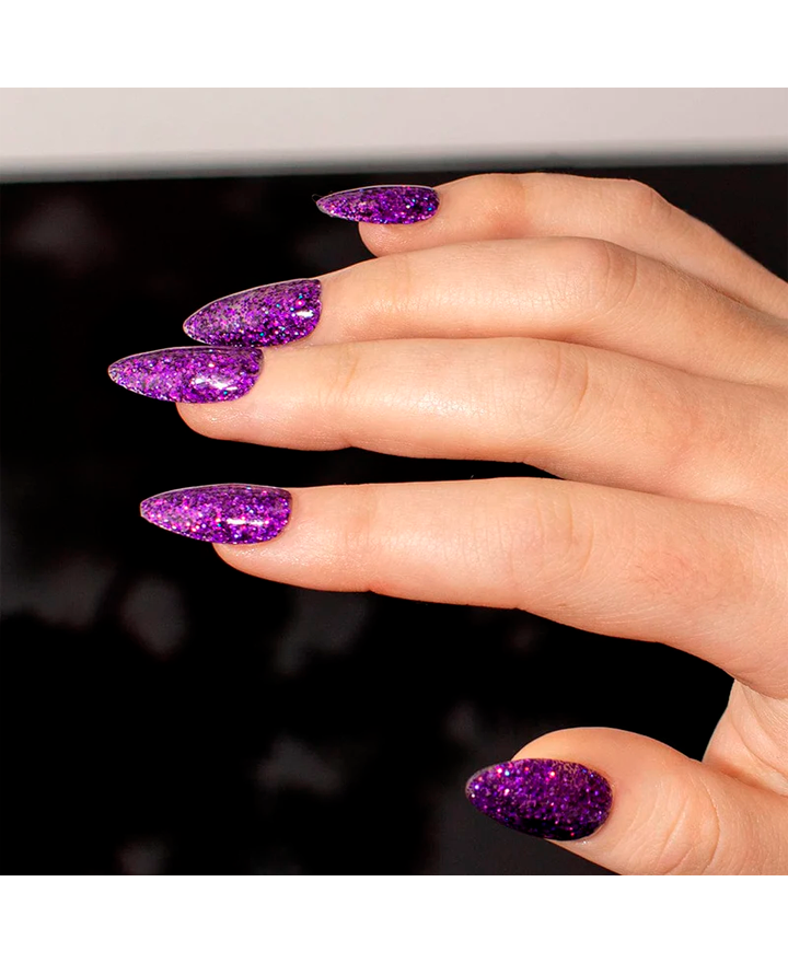 NA DI PRO POWDER GLITTER MORADO 2 OZ.