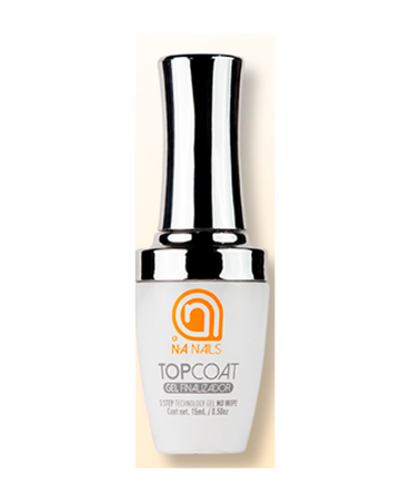 NA GELACK GEL TOP COAT 3 STEP 15 ML.