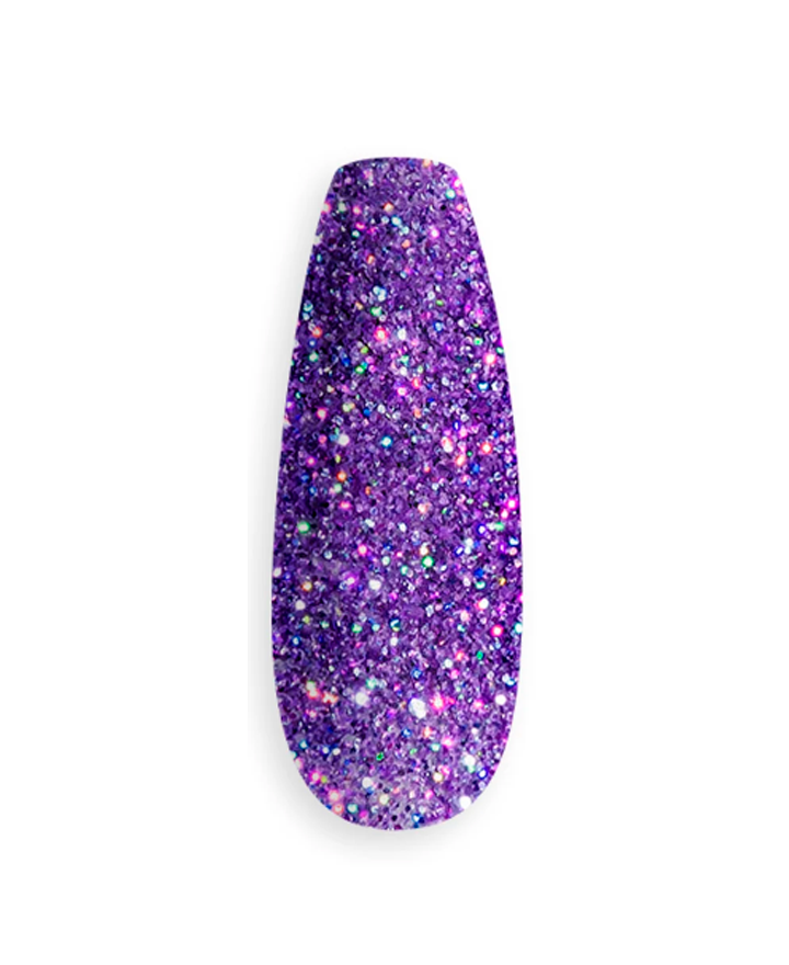 NA DI PRO POWDER GLITTER MORADO 1 OZ.