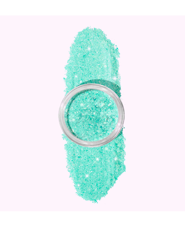NA DI PRO POWDER GLITTER AQUA 1 OZ.