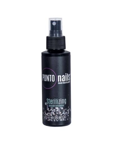 PUNTO NAILS STERILIZING SOLUCION ANTISEPTICA 120 ML.