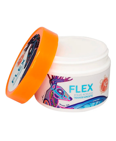 MC NAILS FLEX ACRILICO 1 ONZA TRANSPARENTE