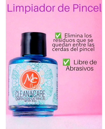 MC NAILS CLEAN AND CARE LIMPIADOR DE PINCEL 15 ML.