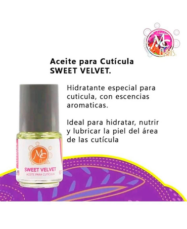 MC NAILS SWEET VELVET ACEITE DE CUTICULA 15 ML.
