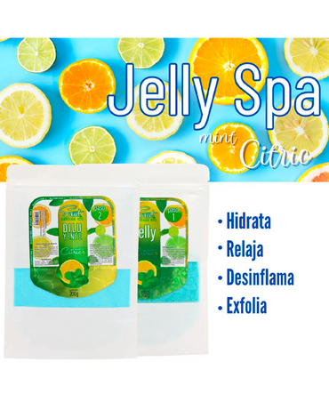 SWEET NATURAL SPA JELLY MINT & CITRIC PASO 1
