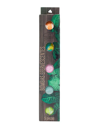 SWEET NATURAL BOMBAS EFERVESCENTES 5 PIEZAS SNSBE001