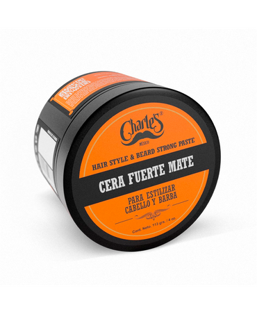 CHARLES CERA MATTE FUERTE 113 GRS.
