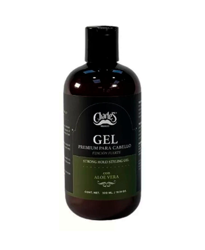 CHARLES GEL PREMIUM PARA EL CABELLO 300 ML.