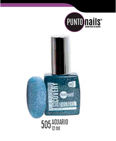 PUNTO NAILS DISCOVERYGEL ACUARIO 505 12 ML.
