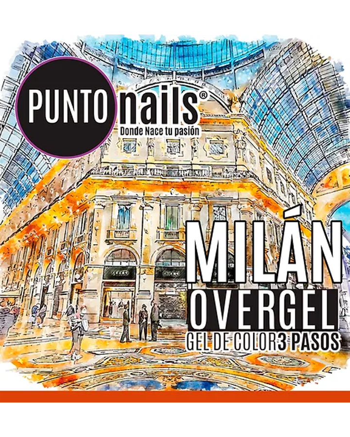 PUNTO NAILS KIT MILAN C/4 TONOS