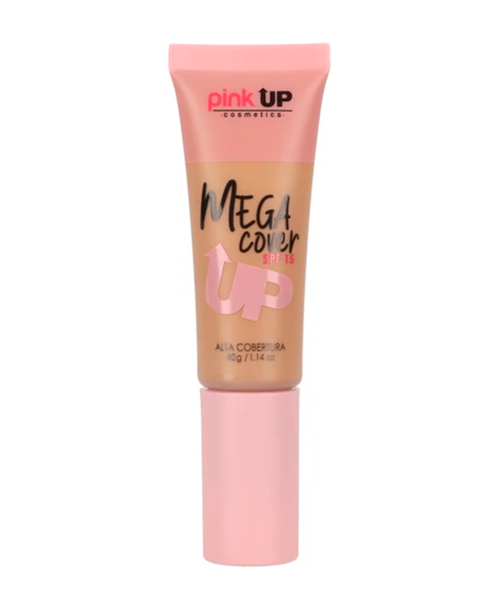 PINK UP MEGA COVER MAQUILLAJE LIQUIDO PKC500 TAN