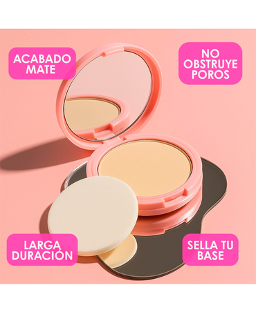 PINK UP MINERAL COVER POLVO COMPACTO PKM500 SUNNY