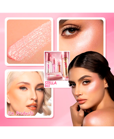 PINK UP PERFECT GLOW ILUMINADOR LIQUIDO STELLA PKILHP03