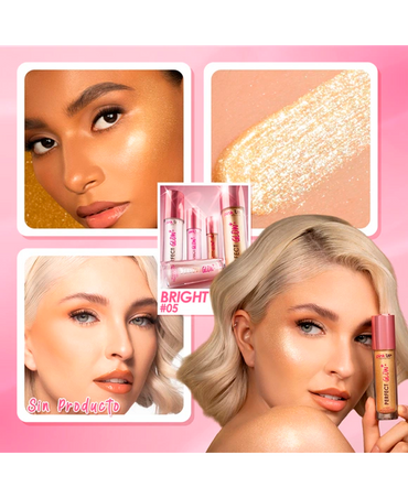 PINK UP PERFECT GLOW ILUMINADOR LIQUIDO BRIGHT PKILHP05