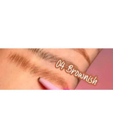 PINK UP MICRO FINE BROW PENCIL BROWNISH #04 PKMB04