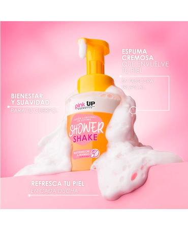 PINK UP SHOWER SHAKE TROPICAL BEACH 300 ML PKSK19