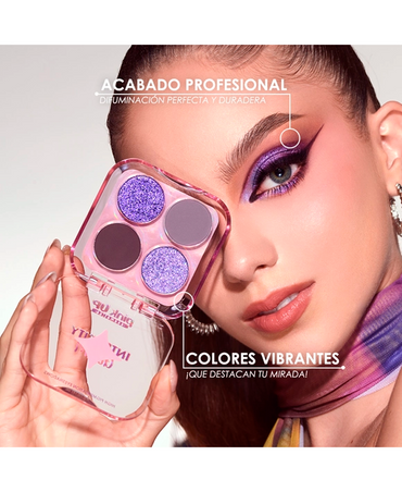 PINK UP INTENSITY GLAM SOMBRA CUARTETO PKCS09 LUSH
