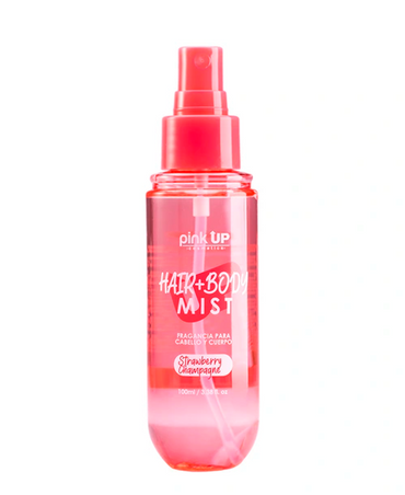 PINK UP HAIR-BODY MIST STRAWBERRY CHAMPAGNE 100 ML. PKSK48