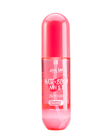 PINK UP HAIR-BODY MIST STRAWBERRY CHAMPAGNE 100 ML. PKSK48