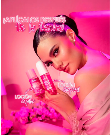PINK UP HAIR-BODY MIST STRAWBERRY CHAMPAGNE 100 ML. PKSK48