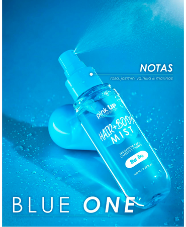 PINK UP HAIR-BODY MIST BLUE ONE 100 ML. PKSK55