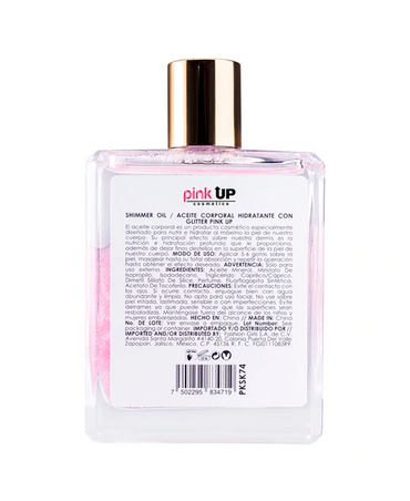 PINK UP SHIMMER OIL PINK SCENT 100 ML. PKSK74