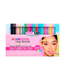 PINK UP LONG LASTING EYE LINER 24 HRS. KIT C/18 PZAS PKCAJALONG2