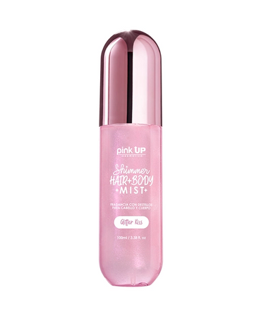 PINK UP SHIMMER HAIR-BODY MIST GLITTER KISS 100 ML. PKSK77