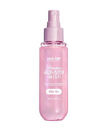 PINK UP SHIMMER HAIR-BODY MIST GLITTER KISS 100 ML. PKSK77