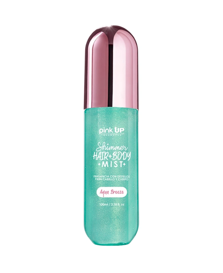 PINK UP SHIMMER HAIR-BODY MIST AGUA BREEZE 100 ML. PKSK78